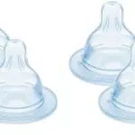 MAM Sauger für Babyflasche, stillfreundlich und besonders langsam, Gr. 0