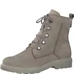 MARCO TOZZI Damen Stiefeletten zum Schnüren aus Leder für den Herbst
