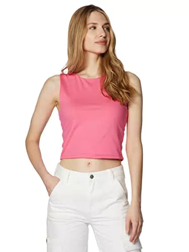 Mavi Damen ärmelloses Top 95% Baumwolle, 5% Elasthan, Modell: Sleeveless Top