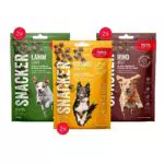 MERA Snacker Mix-Pack – Getreidefreie Hundeleckerli mit Geflügel, Lamm und Rind