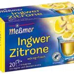 Meßmer Ingwer-Zitrone Tee – Vegan, Glutenfrei, Laktosefrei