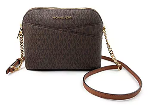 Michael Kors Jet Set Medium Crossbody Lederhandtasche