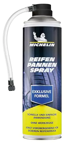 MICHELIN Pannenspray für schnelle Reifenreparatur – Notfallhilfe für PKW und SUV