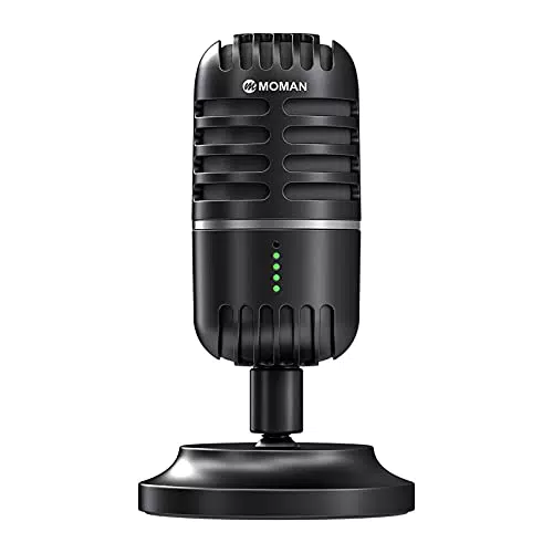 Mikrofon für PC und PS4/PS5 – USB C Kondensatormikrofon für Streaming und Podcast