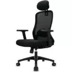 Milacyee Ergonomischer Bürostuhl mit Kopfstütze und Höhenverstellung
