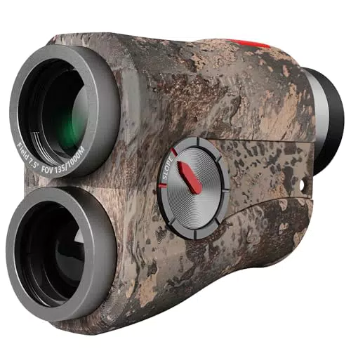 MiLESEEY Laser Entfernungsmesser 1000Yds/915m mit Dual-Display und CR2-Batterie