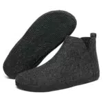 Mishansha Hausschuhe Herren Winter Filzpantoffeln Indoor Slipper