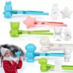 MOOKLIN Schneeballformer und Schneeballzange für Kinder - Spielzeug für den Winter