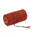 MoreChoice Bastelschnur 2 mm Baumwolle für DIY, Makramee und Handwerk