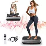 MOSUNY Vibrationsplatte Doppelmotor für Ganzkörpertraining und Muskelaufbau