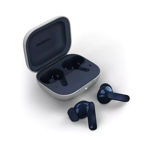 Motorola Moto Buds - Bluetooth 5.3 Earbuds mit Hi-Res Sound und Geräuschunterdrückung