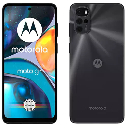 Motorola Moto G22 Smartphone 64GB Speicher, 4GB RAM, Dual-SIM