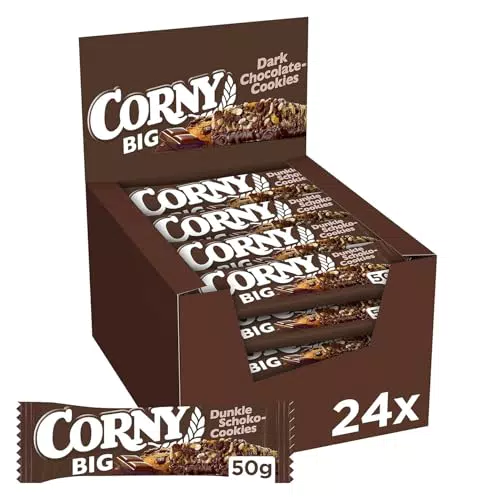 Corny Müsliriegel Dunkle Schokolade Cookies – Großpackung