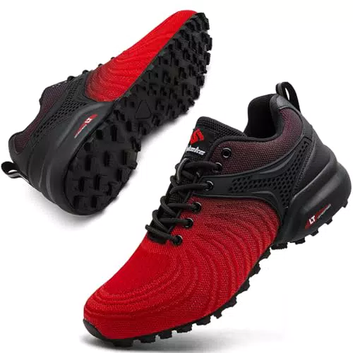 Mufanton Traillaufschuhe Herren - Leichte rutschfeste Outdoor Sportschuhe