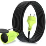 MutecPower 10m Schuko Verlängerungskabel IP44 H05RR-F3G für Außenbereich