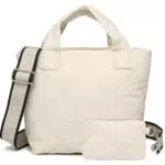 Myhozee Puffer Bag Handtasche Damen - Gesteppte Crossbody Tasche aus Nylon