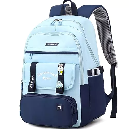 Myhozee Schulrucksack für Jungen und Mädchen – Wasserdichter Rucksack für Schule und Alltag