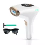 NALONE IPL Haarentfernung Gerät, 999.999 Lichtimpulse, schmerzfreie Anwendung