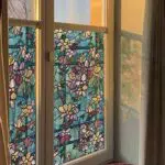 Neukids Fensterfolie Buntglas, Doppelseitige Sichtschutzfolie für Schlafzimmer und Wohnzimmer