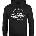 Neverless® Hoodie Herren College Style Vintage Allstars Kapuzenpullover