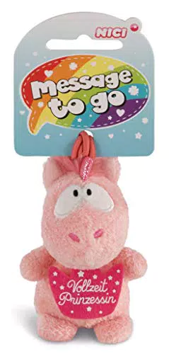 NICI Einhorn Merry Heart Anhänger - Vollzeit Prinzessin