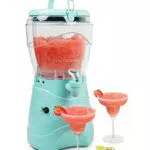 Nostalgia Slushy-Maschine für Zuhause - Gefrorene Getränkemaschine mit Edelstahl-Auslauf