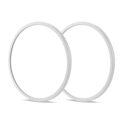 Ocioc LED Deckenleuchte 20W 5000K Modern Rund für Flur Keller Balkon Ø25,4 cm