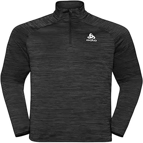 Odlo Herren Laufoberteil mit Reißverschluss RUN EASY WARM