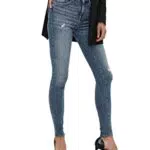 ONLY Damen Jeans 15230607 Blau Xs-30