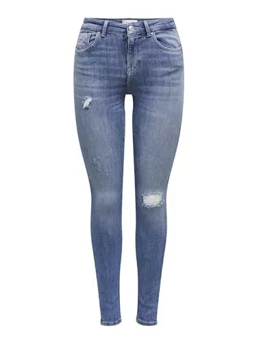 ONLY ONLPOWER MID Push SK Damen Jeans