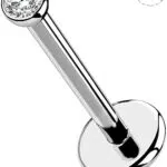 OUFER Labret Piercing Schmuck aus Titan für Lippen, Tragus und Helix