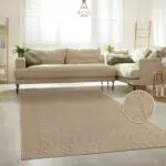 Paco Home Teppich Indoor-Outdoor im modernen Jute-Look, robust und wetterfest