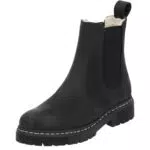 Palado Chelsea Boots Damen Alicudi – Elegante Lederstiefel mit Schurwolle