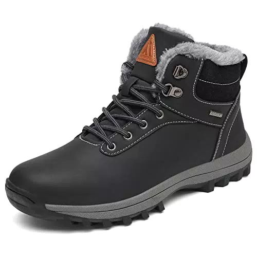 PASTAZA Warme Winterschuhe Herren Damen Gefütterte Outdoor Winterstiefel