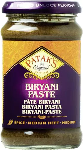 Patak's Biryani Currypaste – Aromatische Gewürzmischung für indische Gerichte
