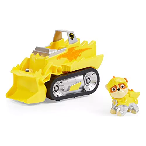 Paw Patrol Rescue Knights Fahrzeug Spielzeugauto mit Welpenfigur für Kinder ab 3 Jahren