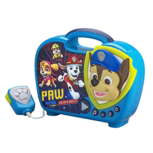 Paw Patrol Sing Along Boombox mit Mikrofon – Musik und Spaß für Kinder