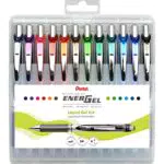 Pentel BL77-6 EnerGel Gel-Tintenroller mit Druckmechanik, 0,7 mm Kugeldurchmesser