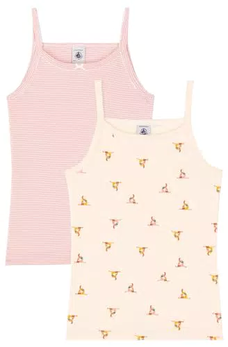 Petit Bateau Strapshemden für Mädchen - Modell A0A43