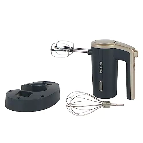 Petra PT5250VDEEU10 Handmixer mit Aufbewahrungshalterung und Turbo-Funktion