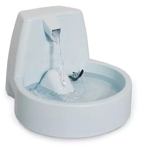 PetSafe Drinkwell Trinkbrunnen Original für kleine Hunde und Katzen, BPA-frei