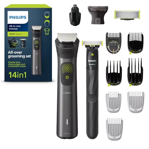 Philips Multigroom Series 9000 MG9550/15 - 14-in-1 Bart- und Haarschneider