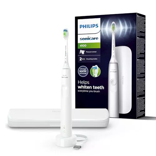 Philips Sonicare HX3683/33 Elektrische Zahnbürste mit Reiseetui und USB-Ladegerät