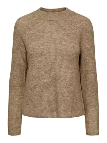 PIECES Pcellen O-Neck Strickpullover für Damen