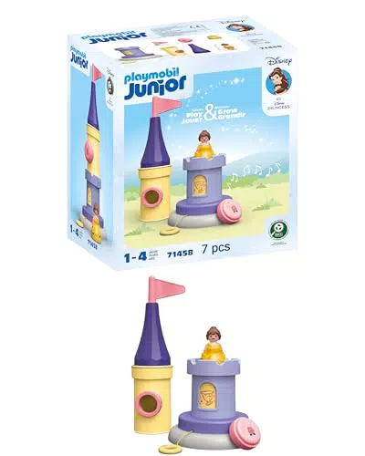 PLAYMOBIL JUNIOR Disney Spielturm mit Melodie und mechanischer Spieluhr