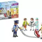 PLAYMOBIL My Figures 71400 Rettungsteam mit Zubehör für Kinder ab 5 Jahren