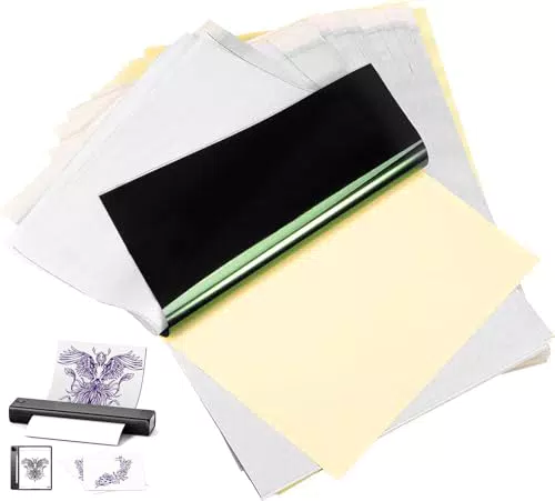 PokeLabel Tattoo Transferpapier A4 für M08F/TP81/TP83 - Professionell für Künstler