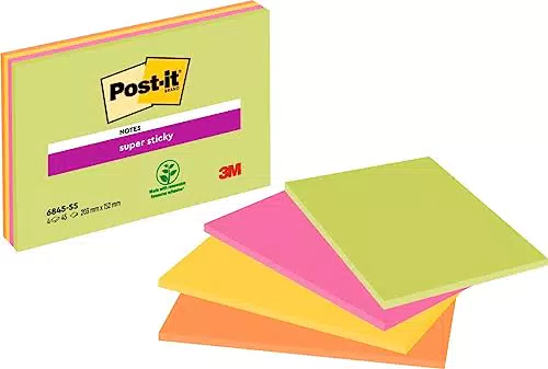 Post-it Super Sticky Meeting Notes – Extragroße Haftnotizen für kreativen Freiraum