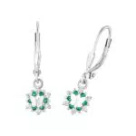 Prinzessin Lillifee Ohrhänger 925 Sterling Silber Mädchen Kinder Ohrschmuck