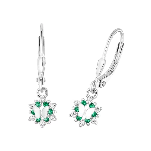 Prinzessin Lillifee Ohrhänger 925 Sterling Silber Mädchen Kinder Ohrschmuck